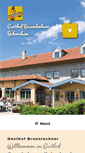 Mobile Screenshot of gasthof-brunnlechner.de